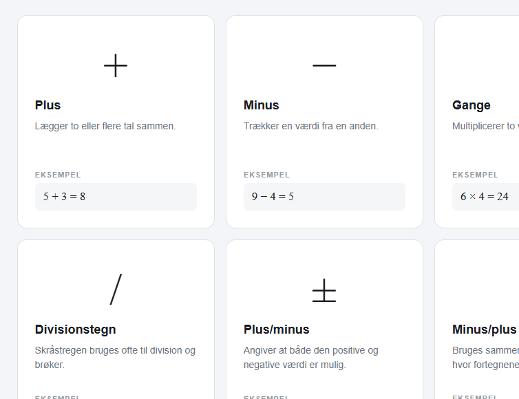 Matematiske symboler