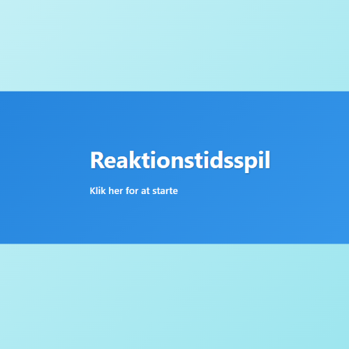 Reaktionstid