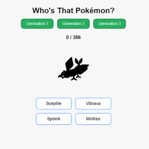 Whos that pokemon