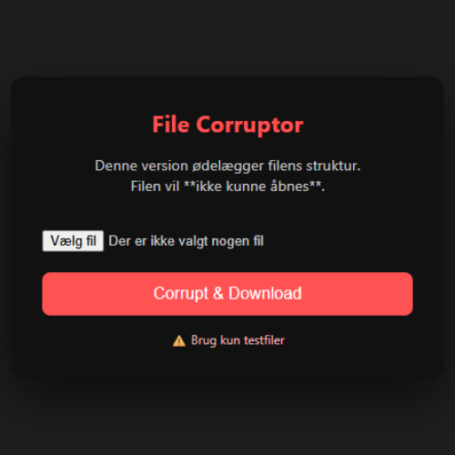 File-corruptor